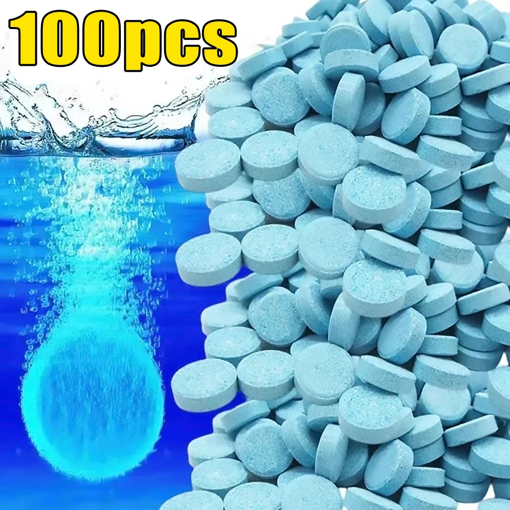 Car Windshield Cleaner Car Effervescent Tablet Glass Water Solid Cleaner Universal Automobile Accessories Spray Cleaner
