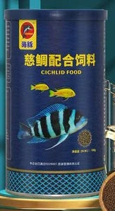 c40g-180g Bottle Ornamental Cichlid Pellets Goldfish Carp Guppies Small Medium Tropical Fish Food Aquarium Fish Tank Feed