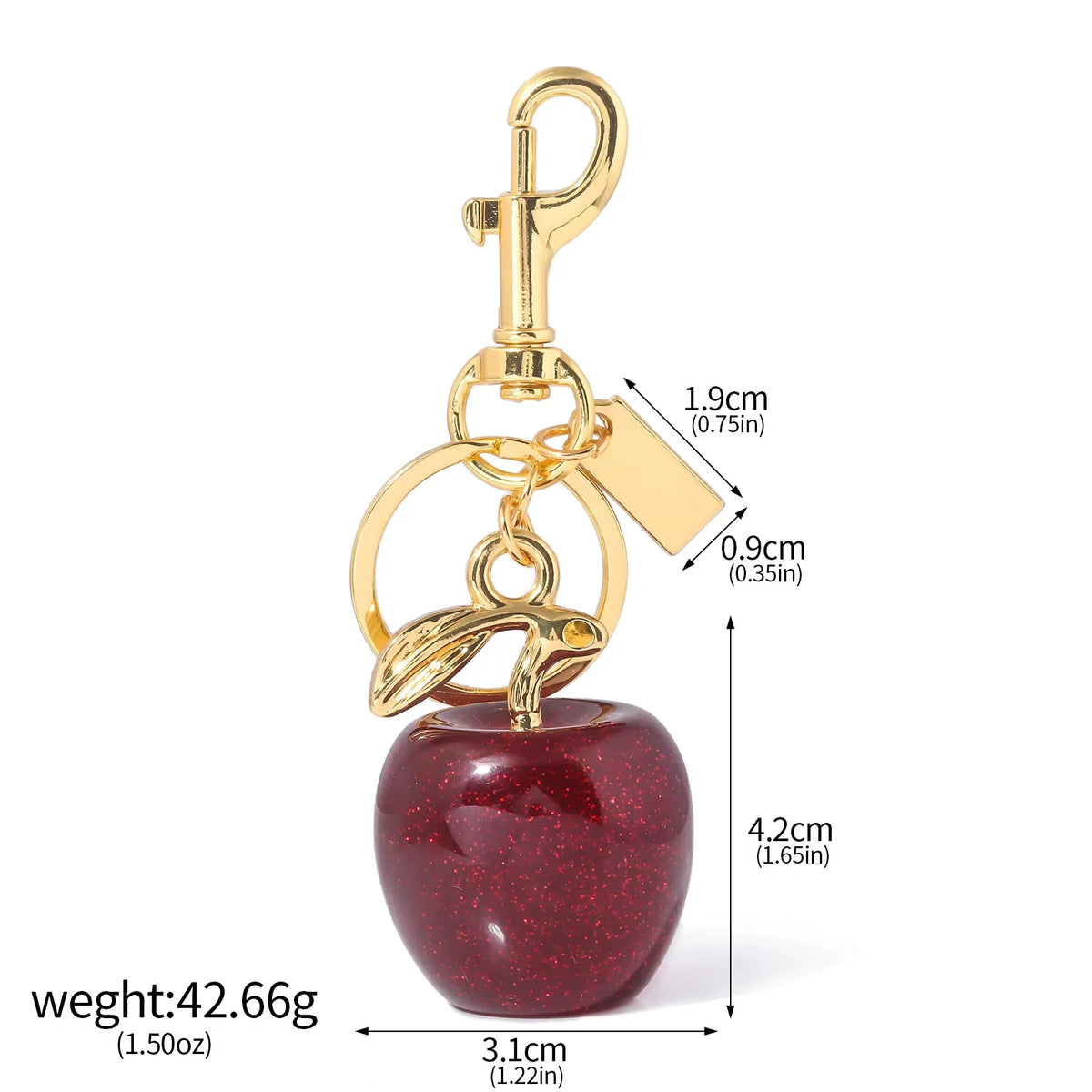 Cherry Keychain Bag Pendant Shoulder Strap Extension Bag Strap Extension Chain Crossbody Accessory Headphone Bag Chain