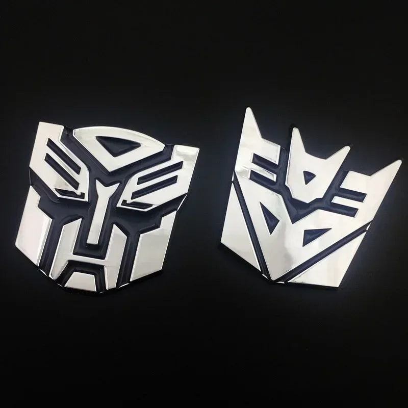 3D Metal Car Rear Boot Trunk Side Fender Emblem Badge Sticker Decals For Universal Car Styling Accessories
