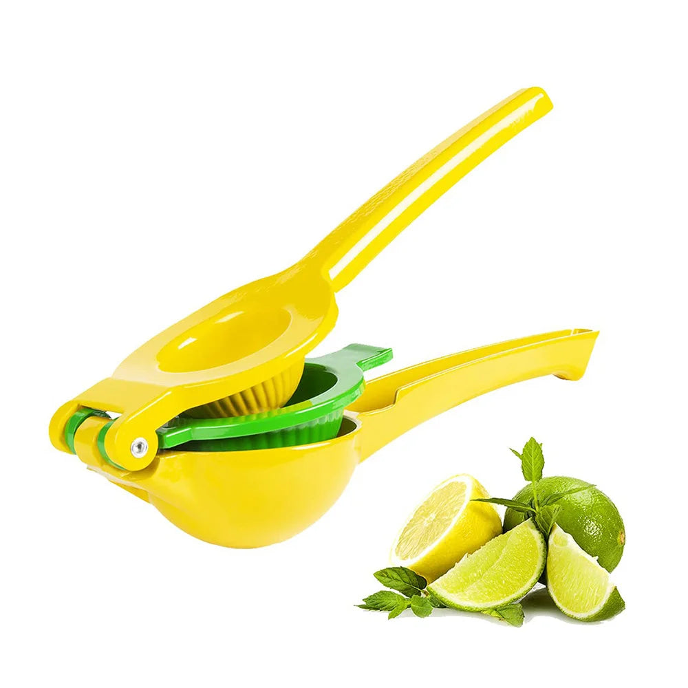 1pc Lemon Squeezer  Fresh Orange Citrus Lime Fresh Fruit Juicer Press Metal Hand Press Extractor Portable Manual Juicer