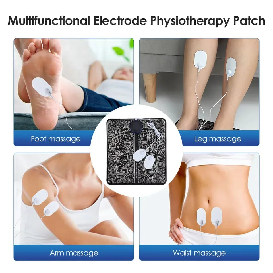 Electric Foot Massager Pad Muscle Massage Relaxation Trainer For Massage Fitness