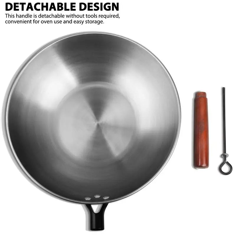 Traditional Handmade Iron Wok