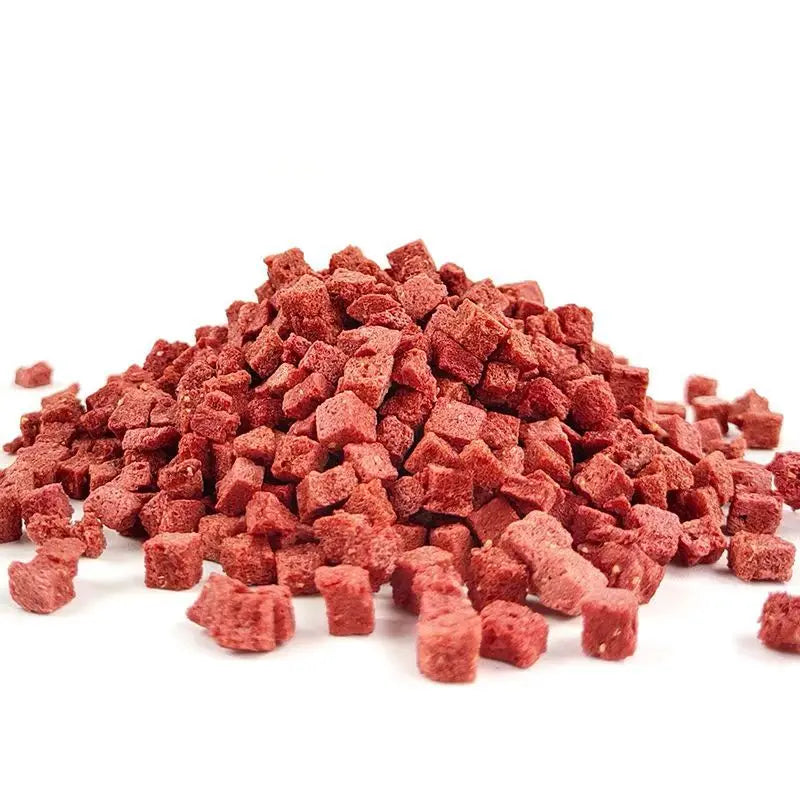 Freeze-Dried Strawberry Grains 60g Rabbit Chinchilla Guinea Pig Hamster Snacks Dried Strawberry for Digestion