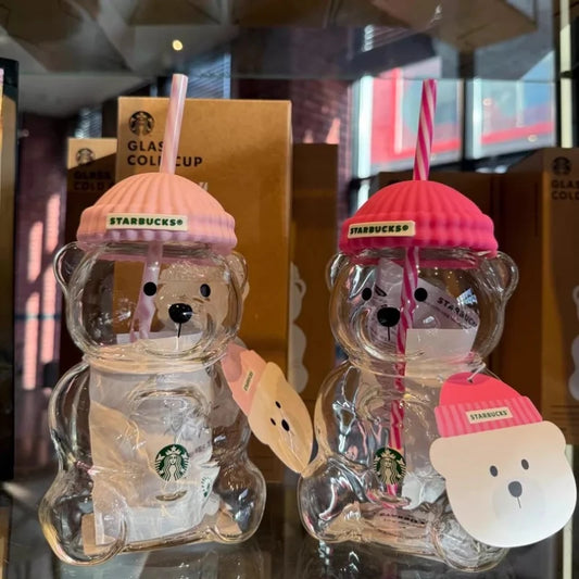 Starbucks Korea Official Limited 591ml Clear Bear Cup