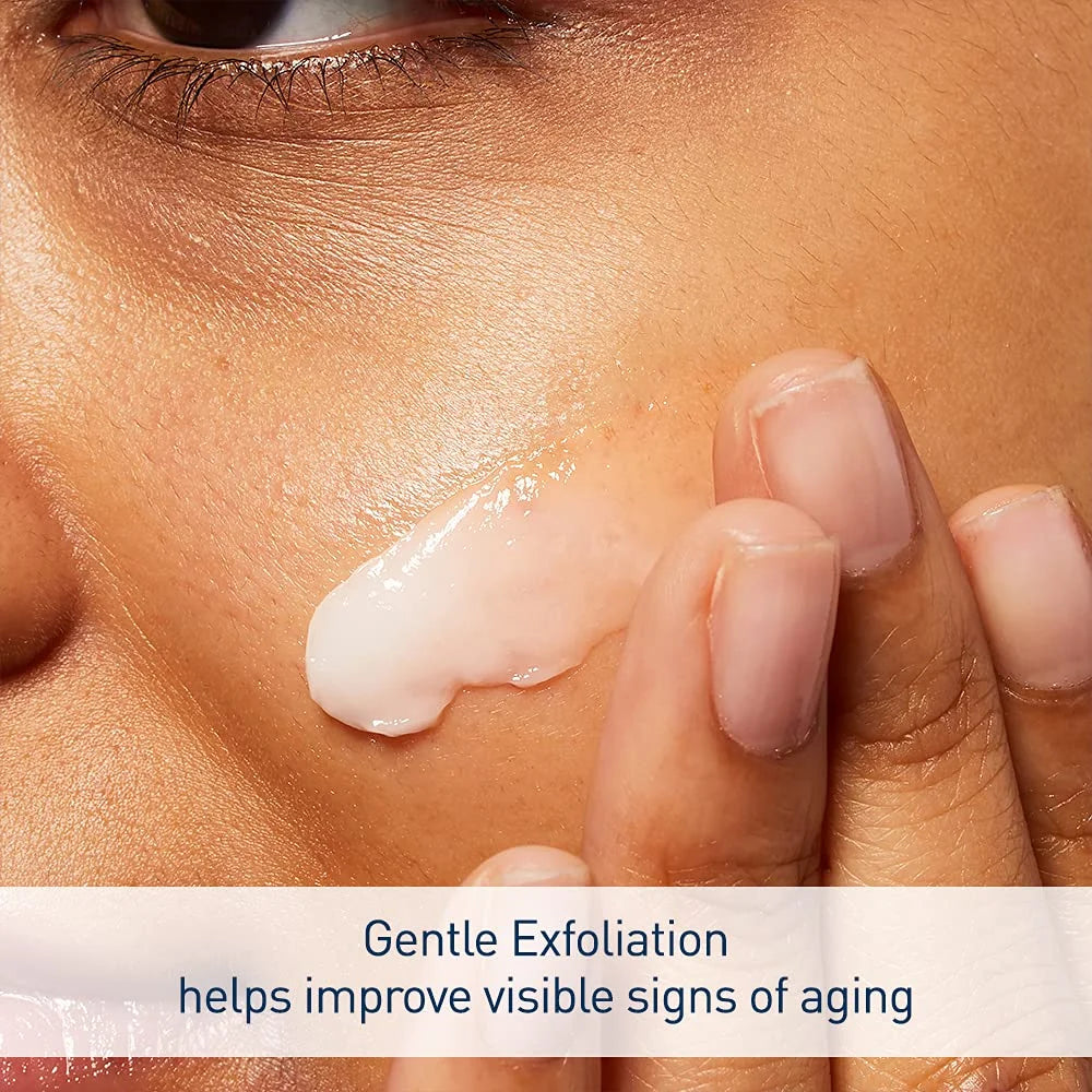CeraVe Skin Renewing Nightly Exfoliating Treatment 50ml Glycolic Lactic Acid Serum with Ceramides for Radiant Smooth Skin