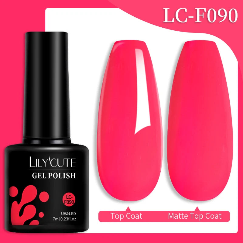 LILYCUTE 7ml 9D Cat Magnetic Gel Nail Polish Iridescent Magnet Semi