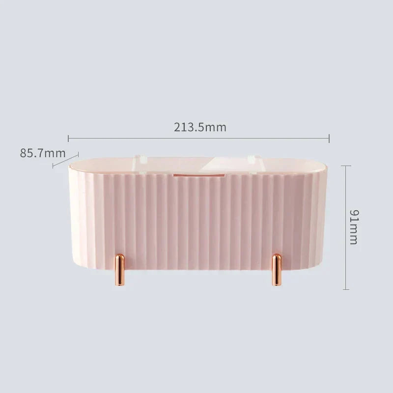 Transparent Cotton Pad Organizer Box