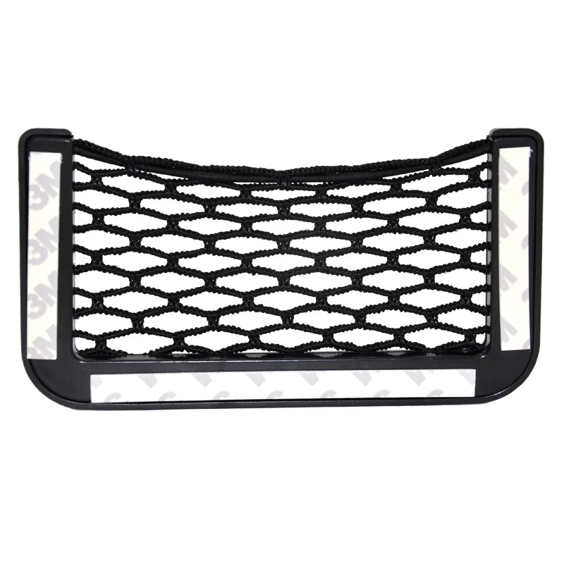 1Pcs Car Organizer Storage Bag Paste Net Pocket for Ford Focus MK2 MK3 MK4 Fiesta Ecosport Mondeo Fusion kuga Escape