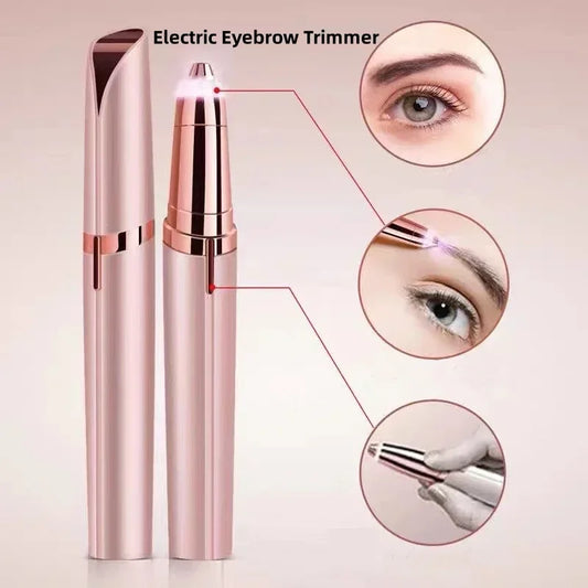 Rechargeable Women Electric Eyebrow Trimmer
