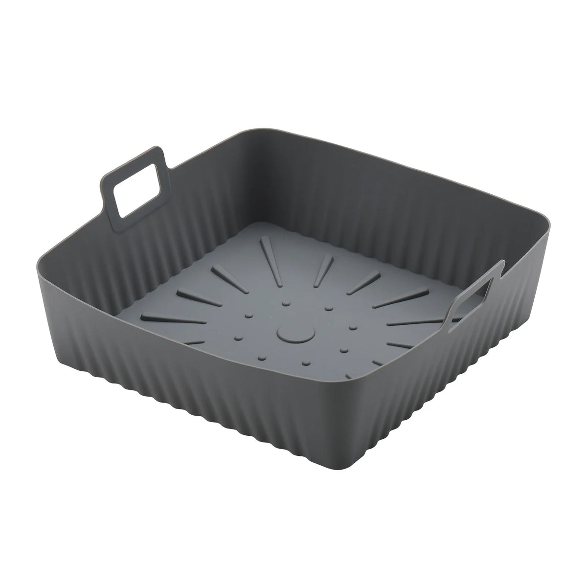 9" Silicone Air Fryer Liners for Cosori/Ninja 6-8QT - 23cm Square Reusable Baking Tray Oil-Free & Dishwasher-Safe