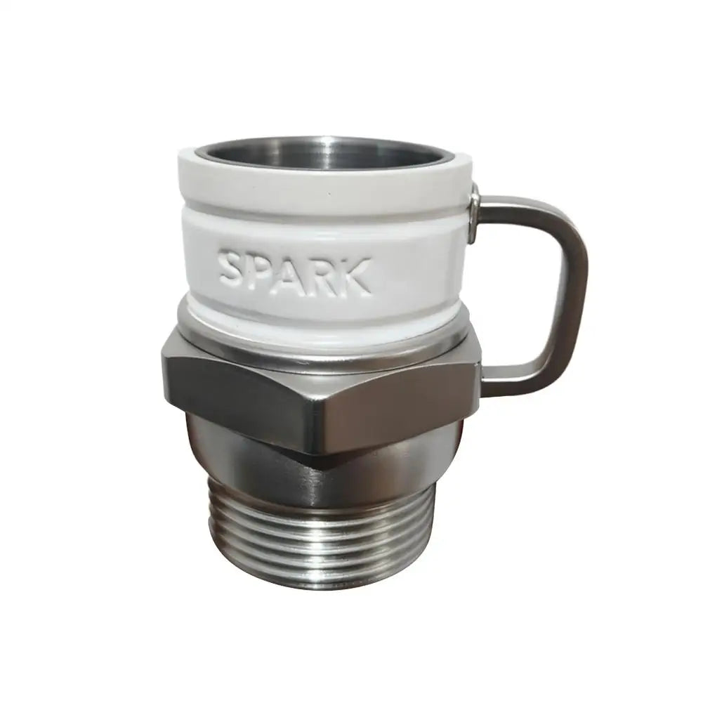 Novelty Spark Plug Mug Industrial Coffee Cup For Car Enthusiasts Collectors Home Party Office Desk Garage Display Birthday Gifts