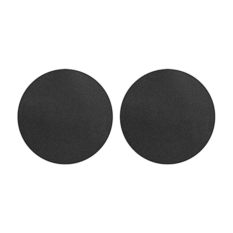 SEAMETAL Microfiber Leather Coaster Car Water Cup Coaster Anti-noise Water Cup Cushion For Office Home Vehicle Insulation Mats