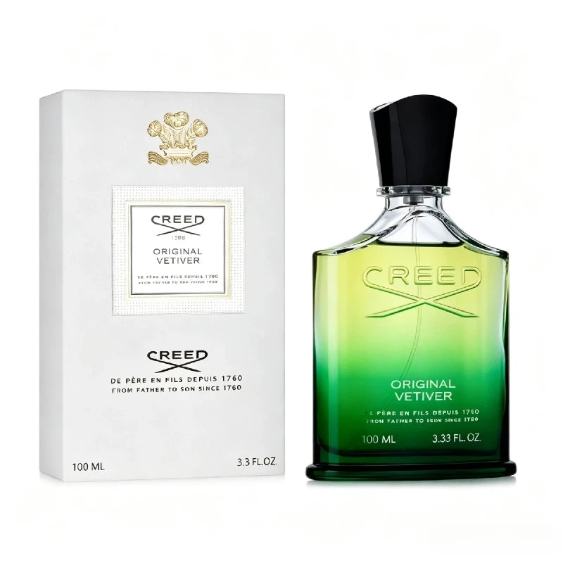 Aventus Legendary Men's Fragrance, Silver Mountain Water Men's Perfume, Royal Oud, and Original Vetiver Women's Perfume