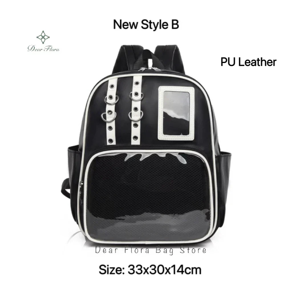 Stylish Transparent PVC Jelly Handbag