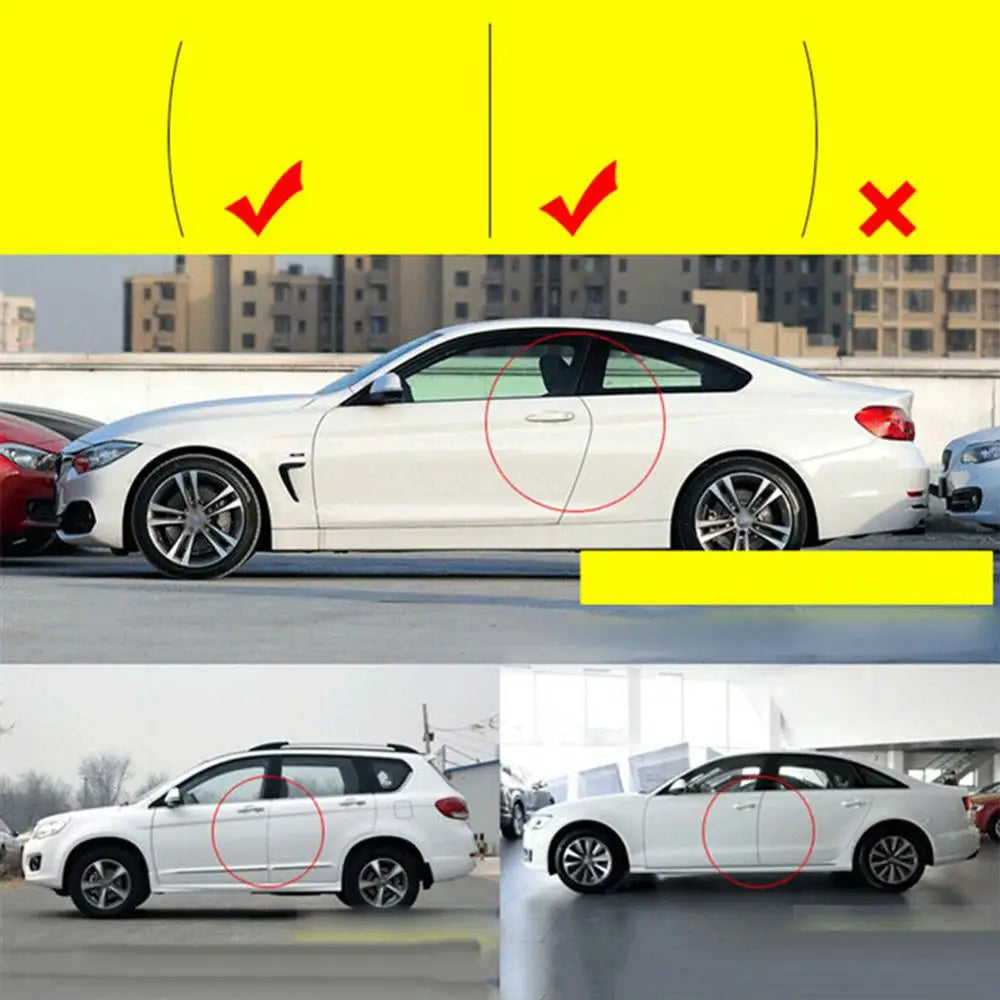 Universal Car Door Edge Guards Stickers Scratch Protector Trim Molding - Collision & Barrier Protection for Vehicle Doors