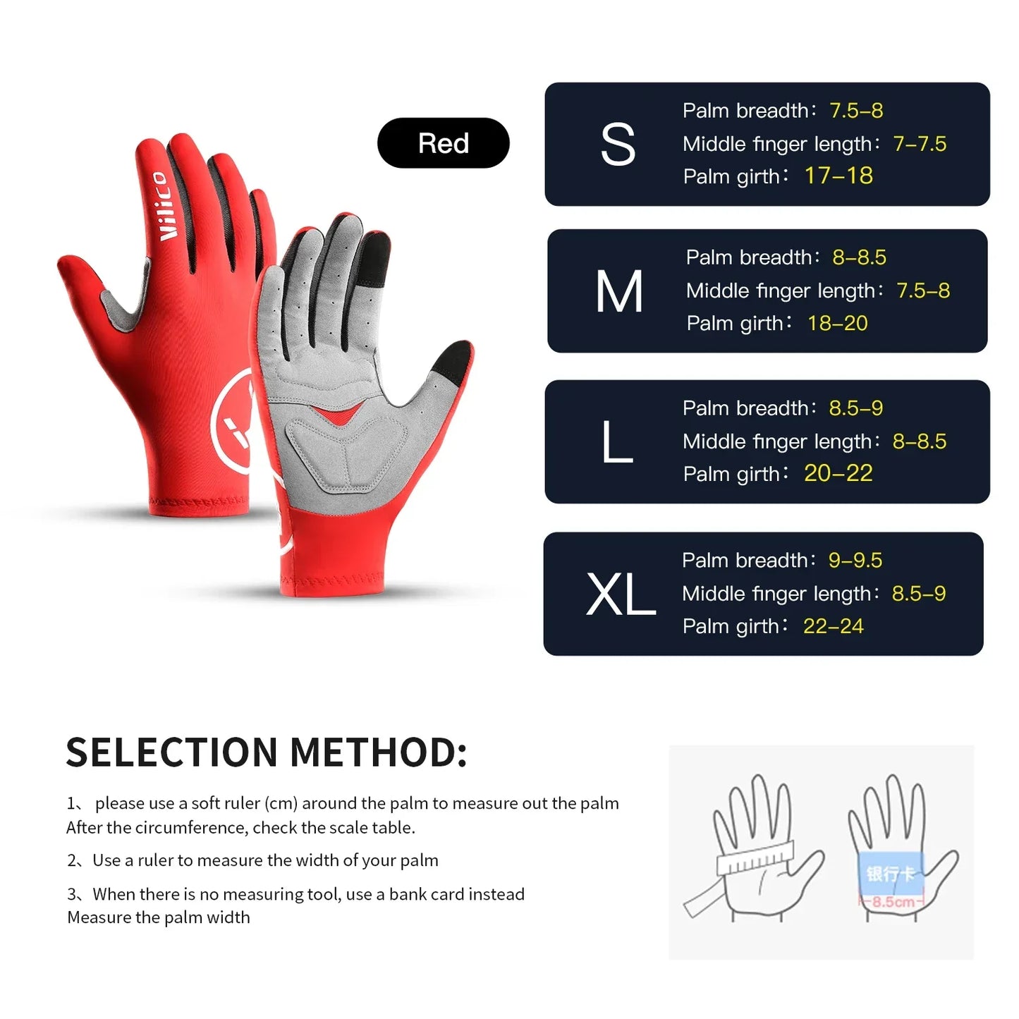 Vilico Outdoor Cycling Gloves