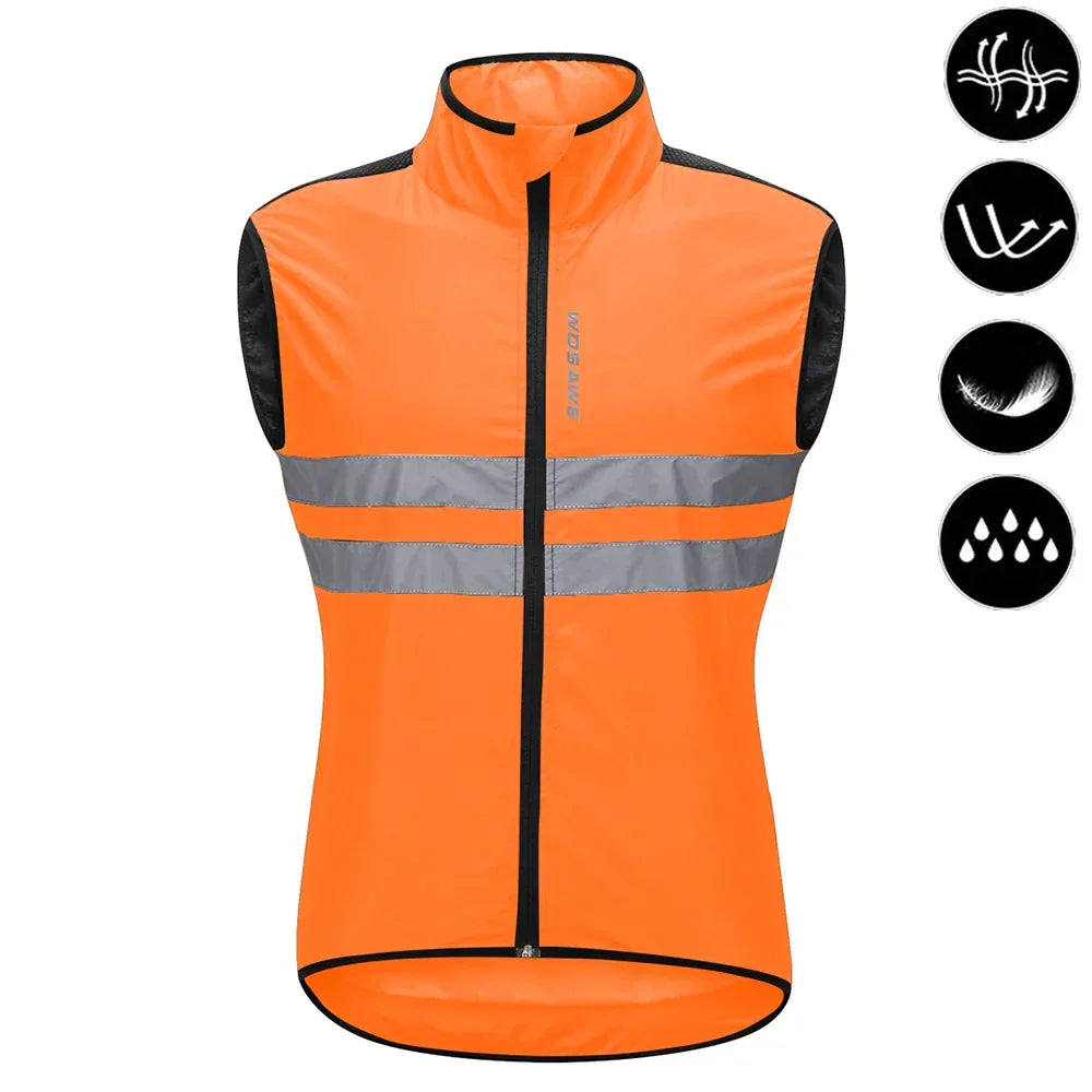 WOSAWE Men’s Cycling Windbreaker Jacket