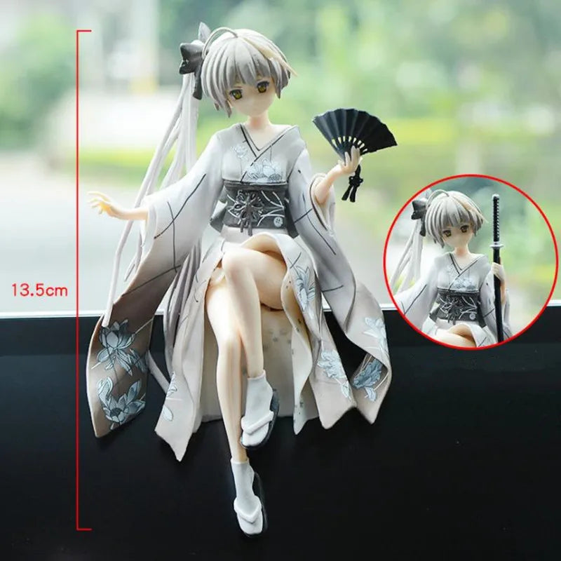 Japan 13CM Yosuga No Sora Figure PVC Action Anime Collection Peripherals Doll Model Toys Kimono for Kid Gift