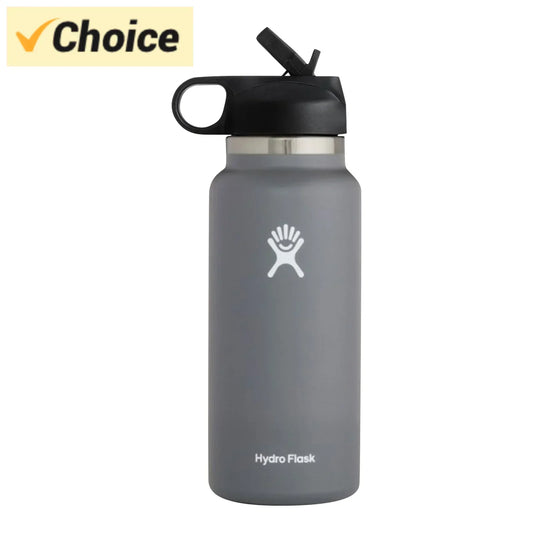 Hydro Flask Leakproof 32 Oz Straw Water Cup - Gray