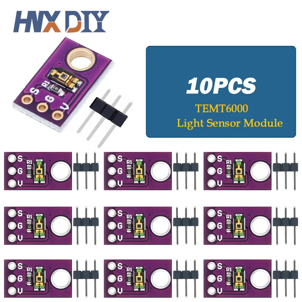1/5/10PCS TEMT6000 Light Sensor Professional Photosensitive Sensor For Arduino Smart Electronics Test the Ray intensity Module