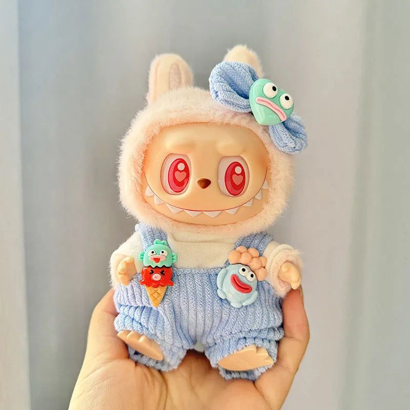 JUMEET Labubu Big Mouth Fish Outfit