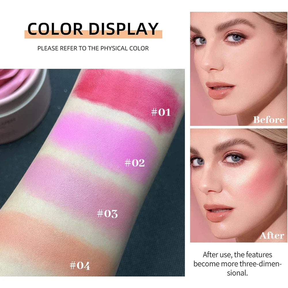 Single Color Matte Blush Palette