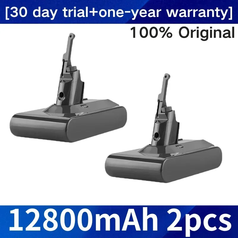 2025New for Dyson V8 21.6V 12800mAh Replacement Battery for Dyson V8 Absolute Cord-Free Vacuum Handheld Vacuum Cleaner Batte
