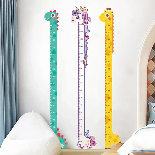 Cute Cartoon Kids Height Sticker