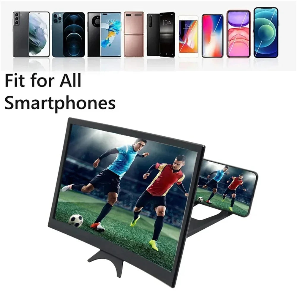 Large Screen 3D HD Amplifier Curved Screen Mobile Phone Screen Magnifier