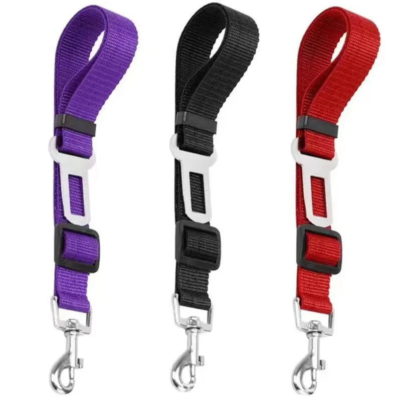1-4Pcs Pet Cat Dog Car Seat Belt Suitable For Universal Safety Buckle Adjustable Safety Rope Dog Car Seat Belts Dog Accessoires