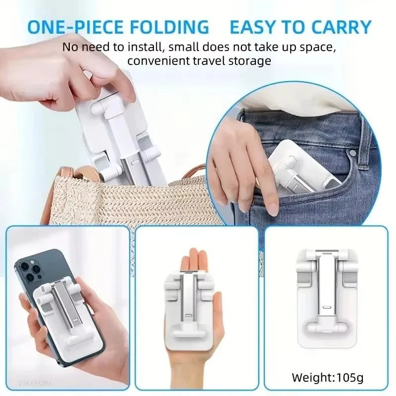 Foldable Desk Mobile Phone Holder Stand For IPhone IPad Xiaomi Adjustable Desktop Tablet Holder Universal Table Cell Phone Stand