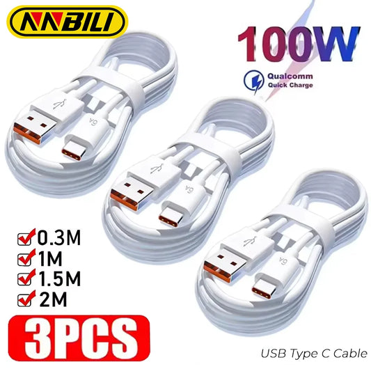 NNBILI 3PCS 100W USB C
