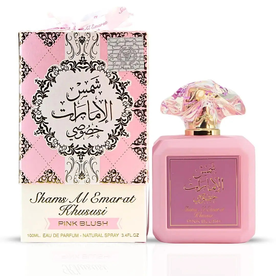 PINK BLUSH PERFUME Pink Mist Sweet Fragrance, Cotton Candy Cream and Vanilla Weave a Middle Eastern Romantic Girl Feeling
