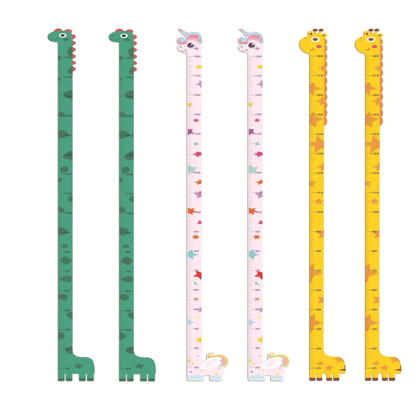 Cute Cartoon Kids Height Sticker