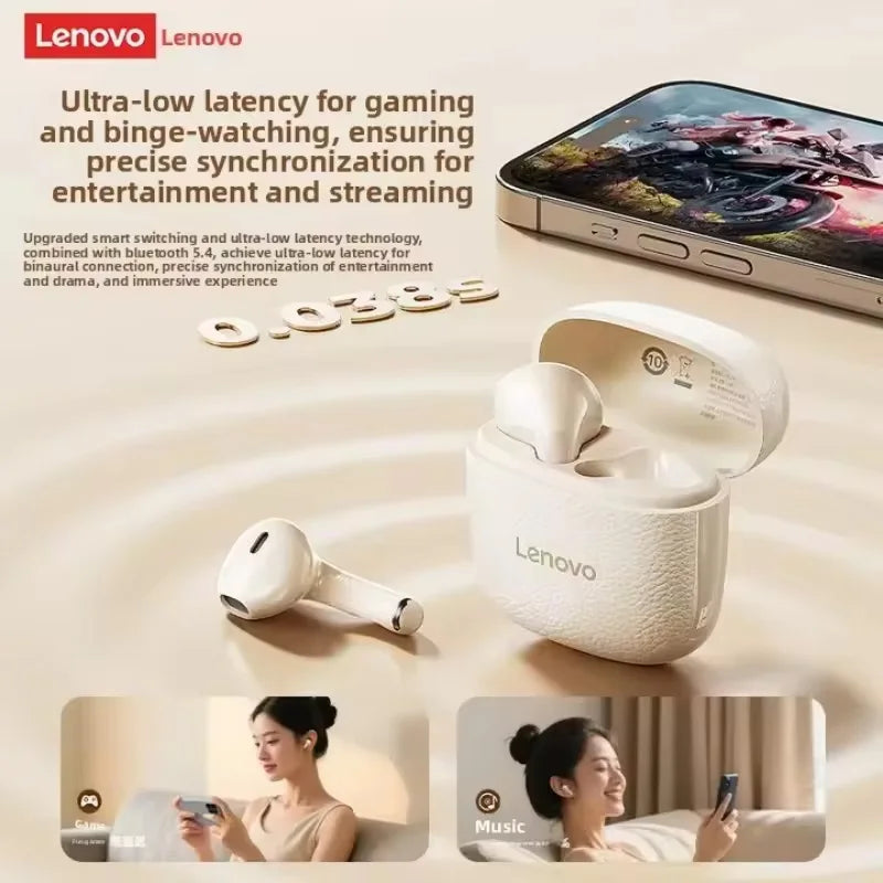 Lenovo EA166 Bluetooth Wireless Headphones Built In Microphone Charging Port Noise Isolating Comfortable Over Ear Headset C New