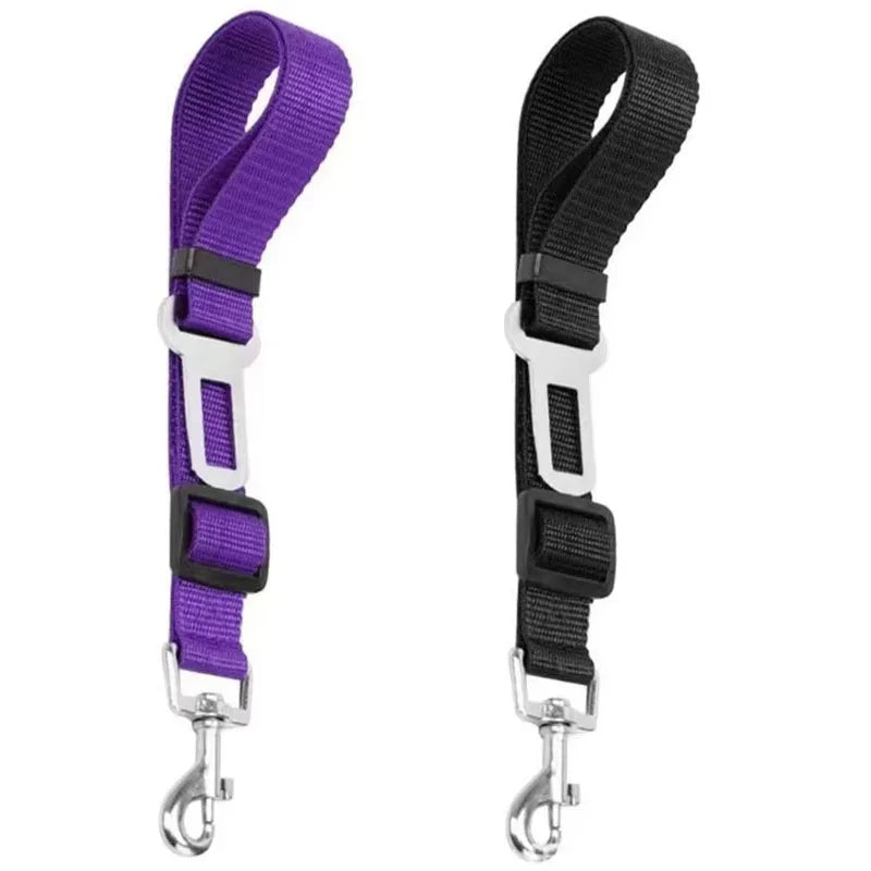1-4Pcs Pet Cat Dog Car Seat Belt Suitable For Universal Safety Buckle Adjustable Safety Rope Dog Car Seat Belts Dog Accessoires