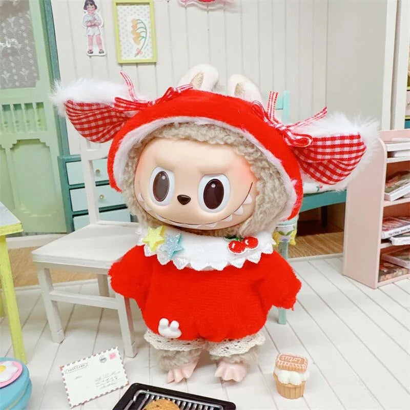 Yoocour Labubu Furry Puppy Onesie Set