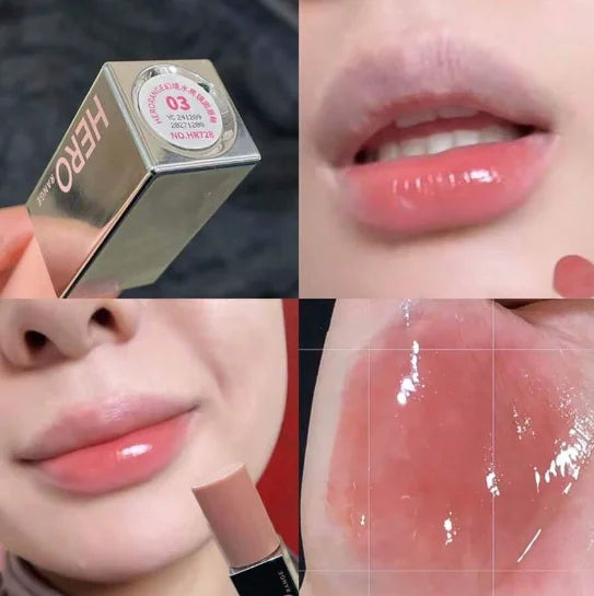 Herorange Glossy Lip Gloss Hydrating Non-Sticky Multi Shades for Beginners Daily & Gift Use