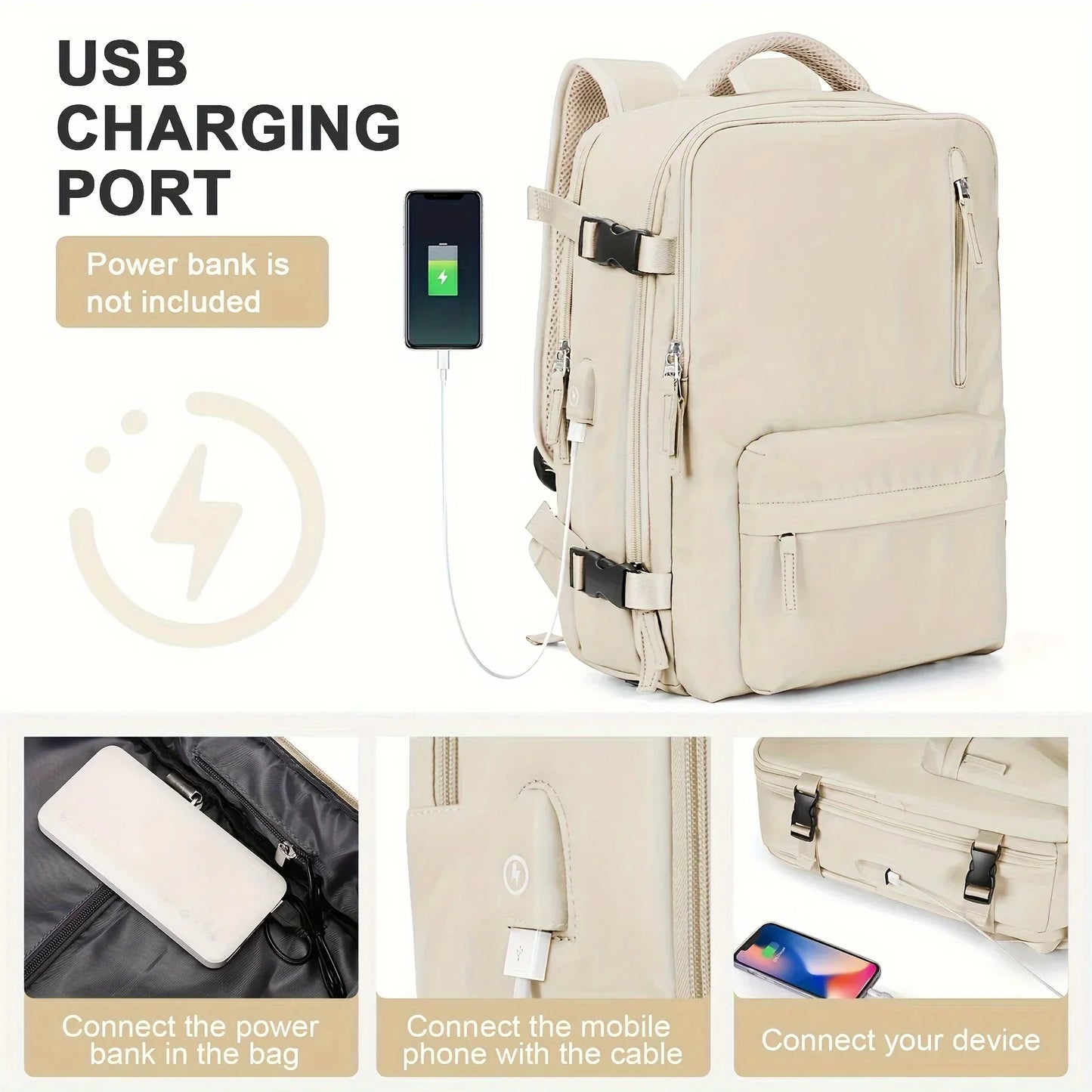 Ladies Travel Backpack with Laptop