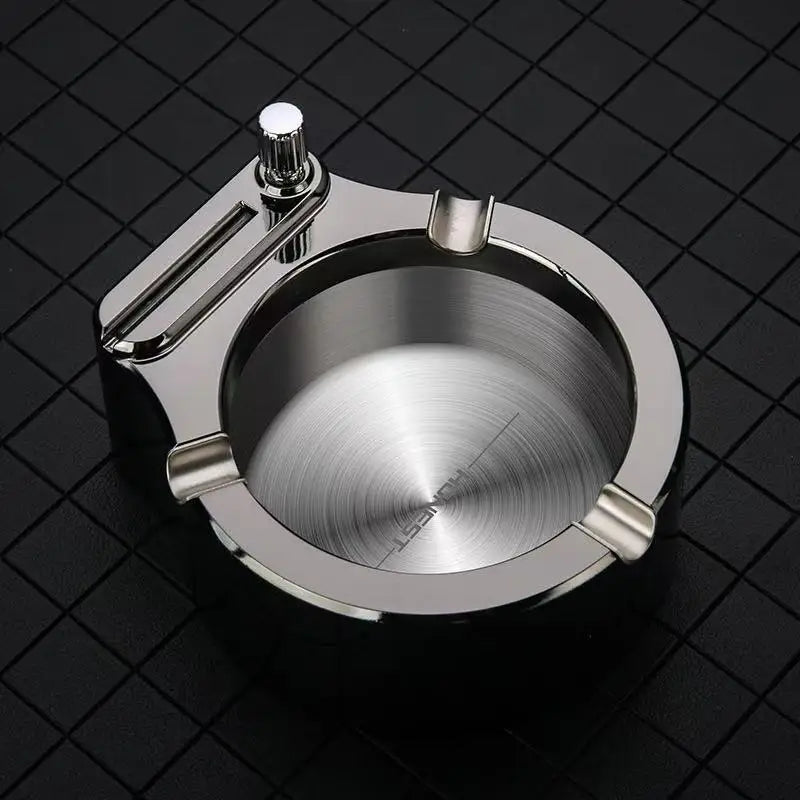 HONEST New Kero sene Windproof Ashtray Lighter Creative Cool Match Lighter Men's Festival High end Gift Smoking Accessories