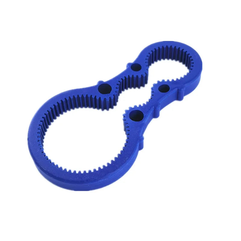 Portable Bottle Opener Anti-slip manual Lid Off removal wrench for Multi-size screw cap Can Beer Jar Kitchen Gadgets Twist Tool