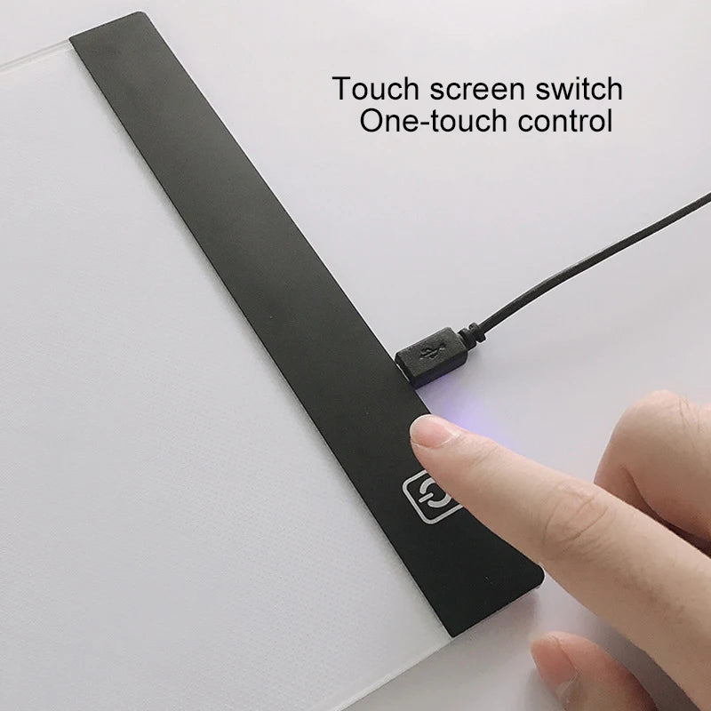 Led Drawing Copy Pad 3 Level Dimmable Board Table Animation Painting Educational