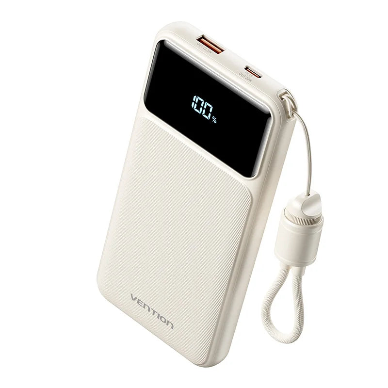 Vention CCC 22.5W 10000mAh Power Bank Portable Fast Charger for Xiaomi iPhone Samsung Spare Battery 3C Certified Powerbank