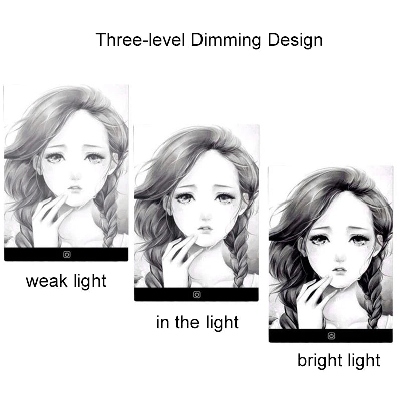 Led Drawing Copy Pad 3 Level Dimmable Board Table Animation Painting Educational