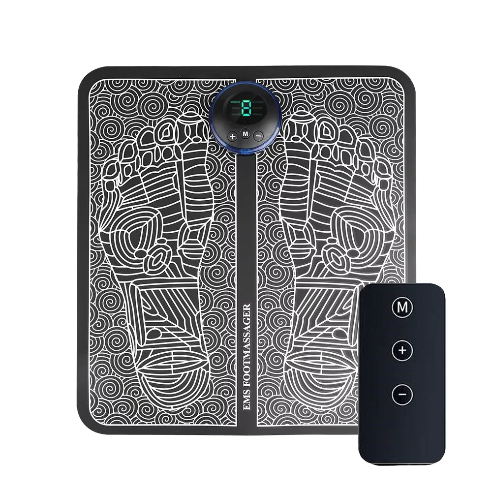 Electric Foot Massager Pad Muscle Massage Relaxation Trainer For Massage Fitness
