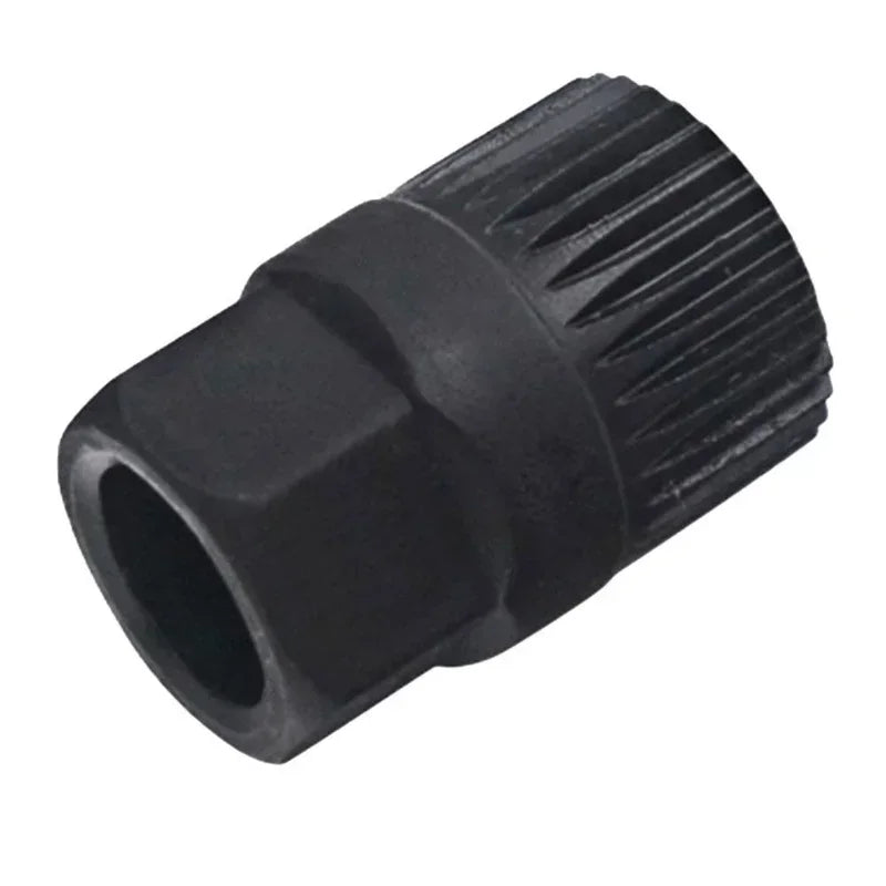 1Pc Alternator Clutch Free Wheel Pulley Removal Tool With 33 Tooth V Belt Pulley Remover Black Car Accessories