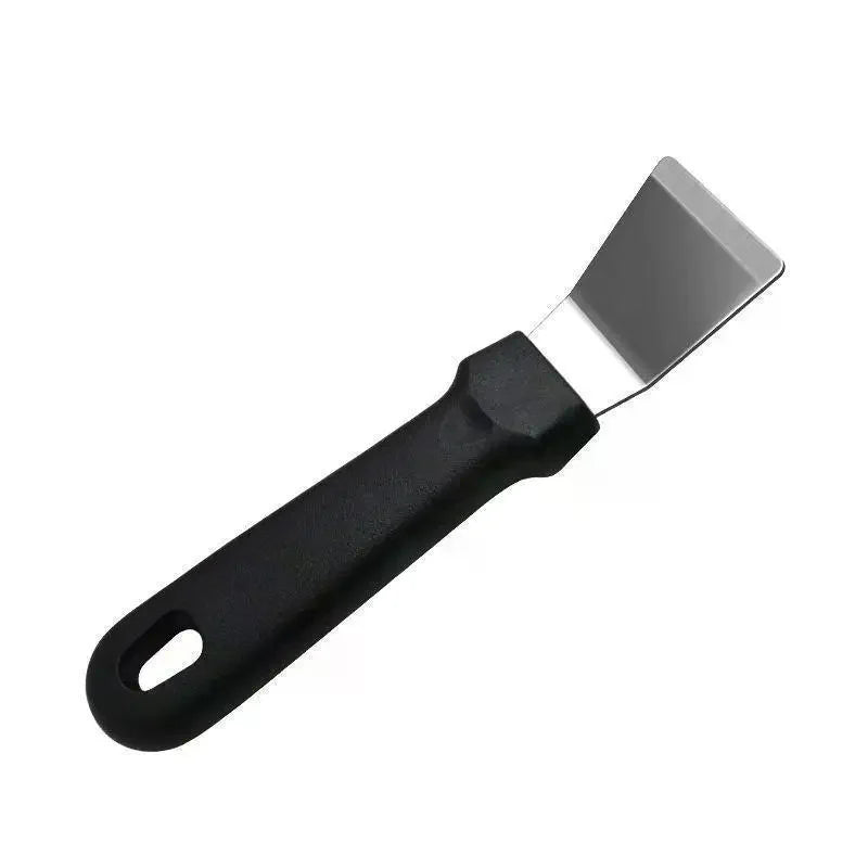 Stainless Steel Cleaning Scraper Nonslip Handle High Scraping Power For Kitchen Grease Grout Cleaning