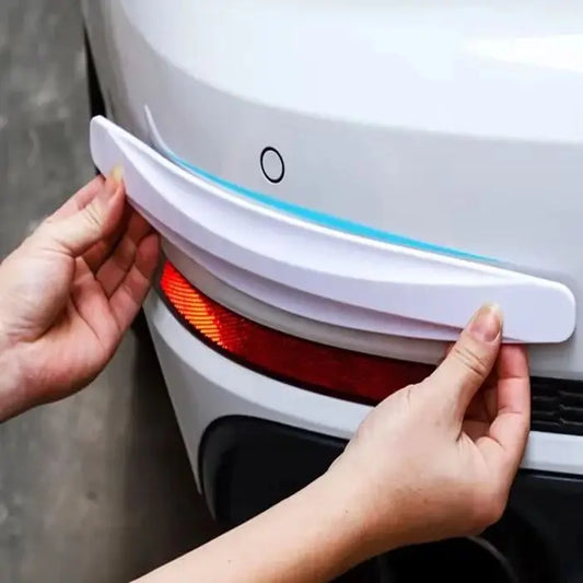 2pcs Car Bumper Protector Strip Guard Corner Protection Strips Scratch Protector Crash Anti Collision Auto Accessories