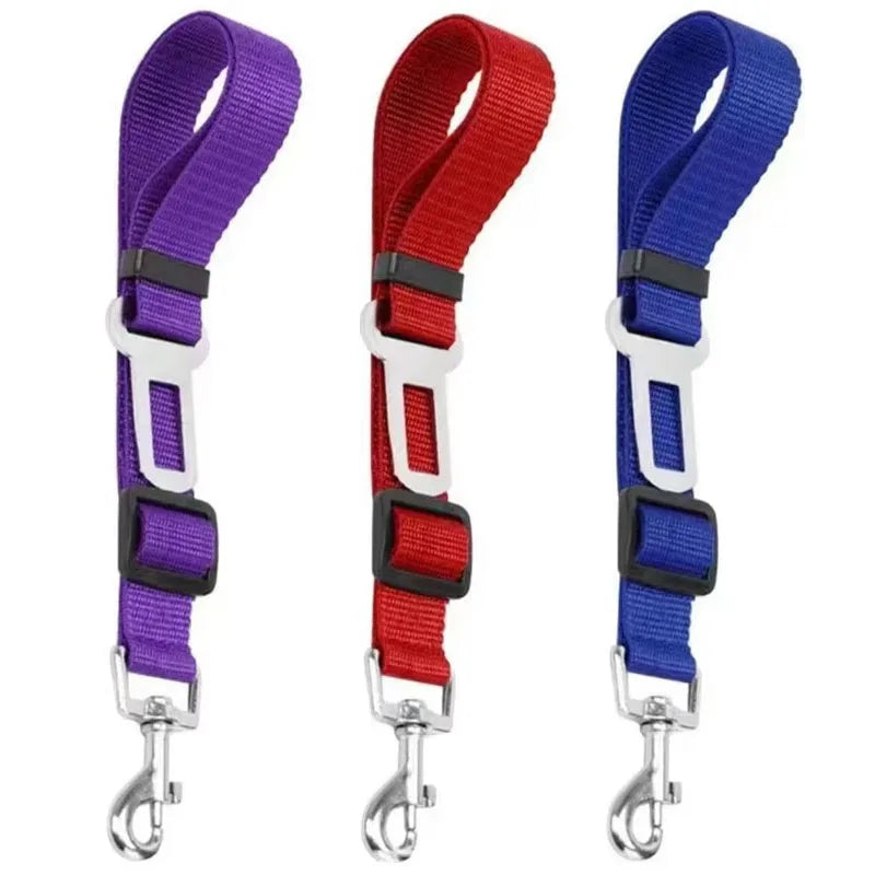 1-4Pcs Pet Cat Dog Car Seat Belt Suitable For Universal Safety Buckle Adjustable Safety Rope Dog Car Seat Belts Dog Accessoires
